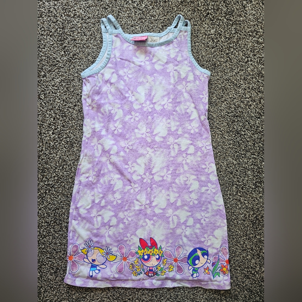 Y2k Power Puff Girls Dress sz 10/12
